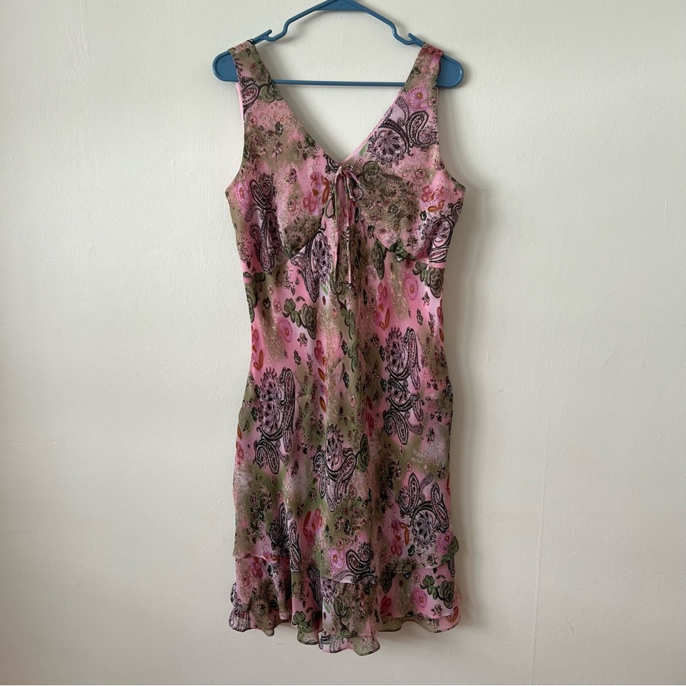 Karin Stevens vintage y2k Paisley Dress - Picture 8 of 8